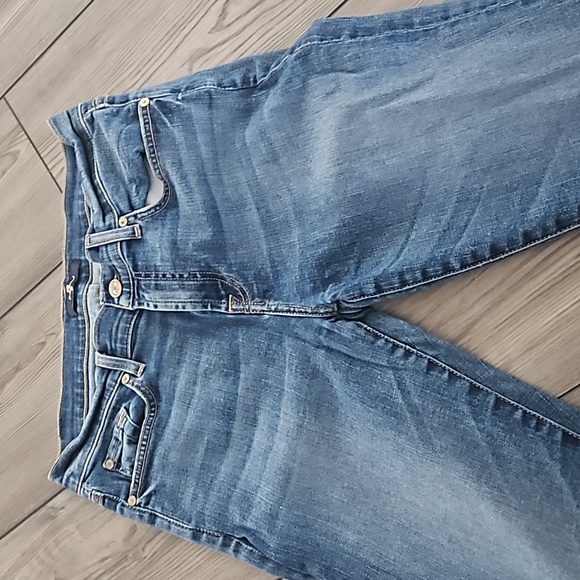 7 for all mankind crop distressed jeans - Picture 2 of 10